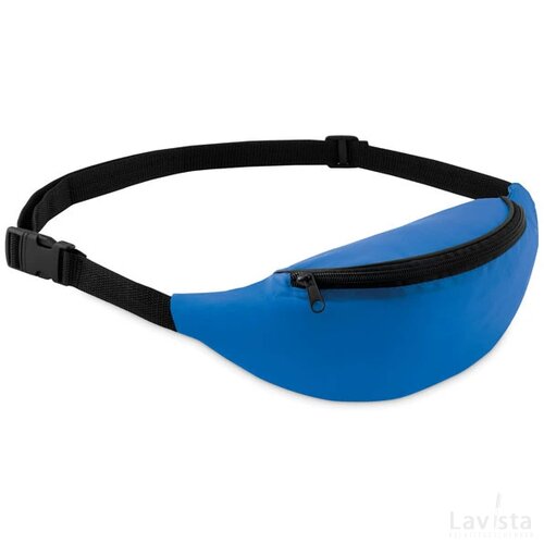 Heuptas met rits Parkbag royal blauw
