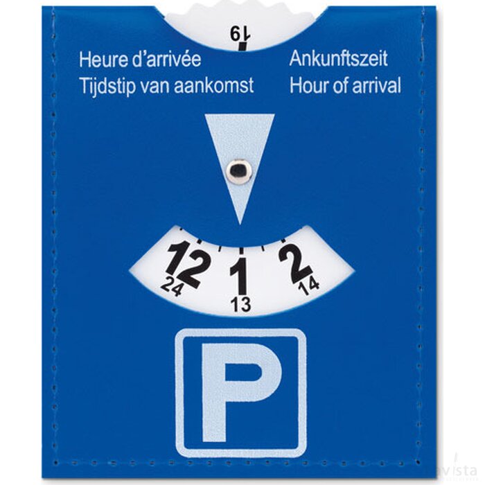 Parkeerkaart van pvc Parkcard blauw