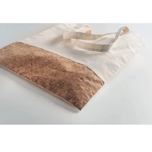 Boodschappentas met kurk Illa tote beige