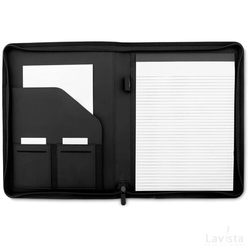 A4 schrijfmap Notes folder zwart