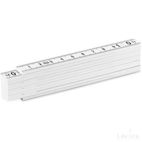 Opvouwbare duimstok Meter wit