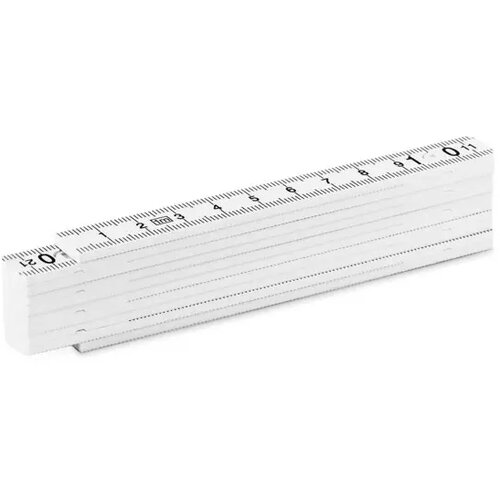 Opvouwbare duimstok Meter wit