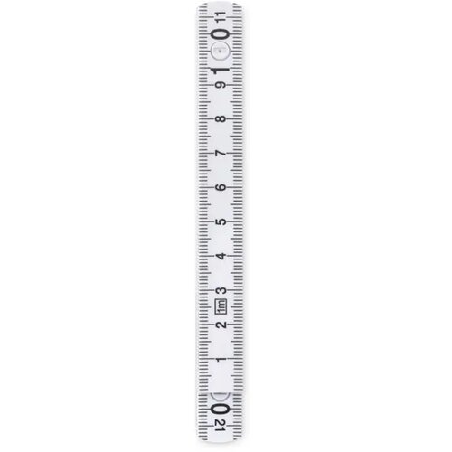 Opvouwbare duimstok Meter wit