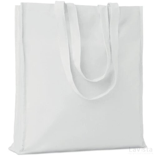 Katoenen boodschappentas Portobello wit