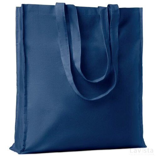 Katoenen boodschappentas Portobello blauw