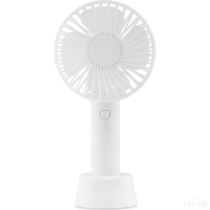 Usb desk fan with stand Dini wit
