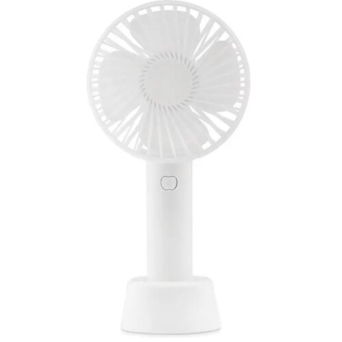 Draagbare ventilator met standaard Wit