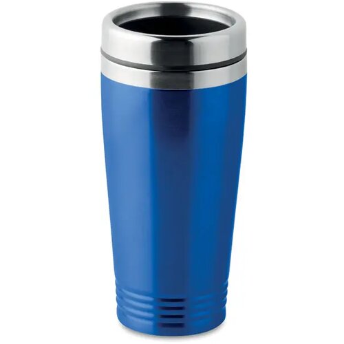 Dubbelwandige thermosbeker Kobaltblauw 400 ml