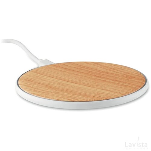 Draadloze oplader Tispad wit