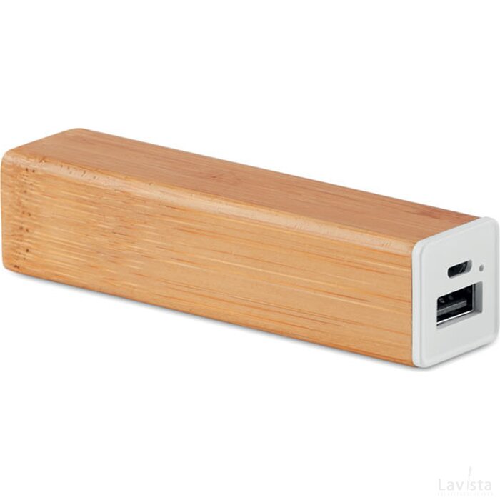 2200 mah bamboe powerbank Powerbam hout