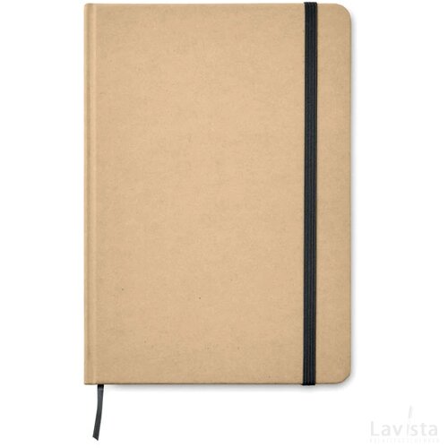 Recycled a5 notitieboek Everwrite zwart