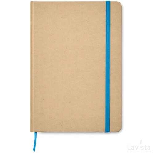 Recycled a5 notitieboek Everwrite blauw