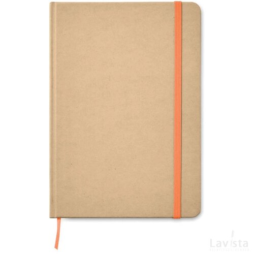 Recycled a5 notitieboek Everwrite oranje