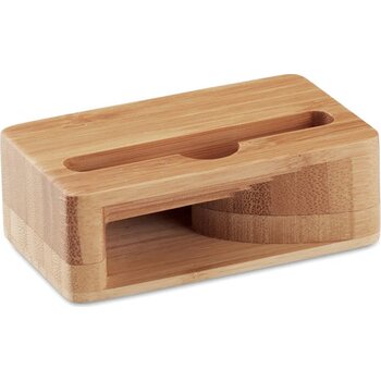Telefoonstandaard versterker Caracol hout