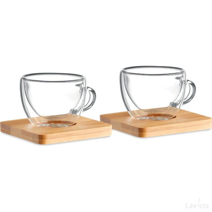 Espresso set Belize transparant