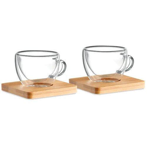 Espresso set Belize transparant 90 ml