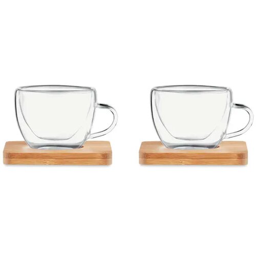 Espresso set Belize transparant 90 ml