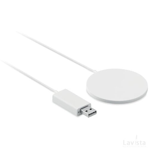 Ultradunne draadloze oplader Thinny wireless wit