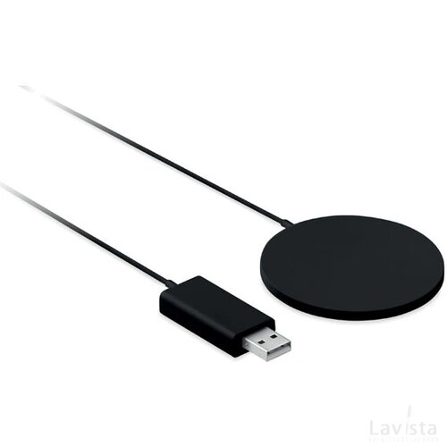 Ultradunne draadloze oplader Thinny wireless zwart