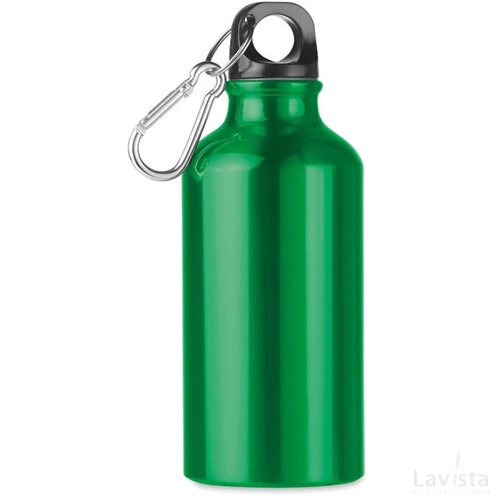 Aluminium drinkfles 400 ml Mid moss groen