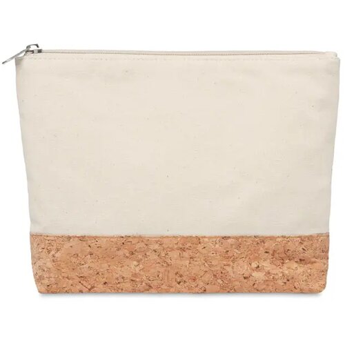 Katoenen toilettas Porto bag beige