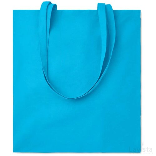 Boodschappentas 180 g/m² Cottonel colour ++ turquoise