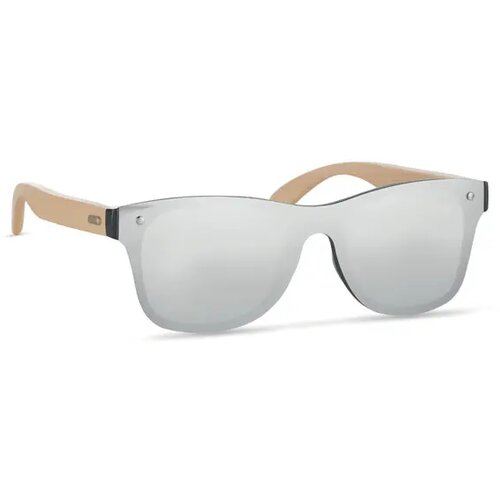 Zonnebril met all-over spiegelglas Zilver