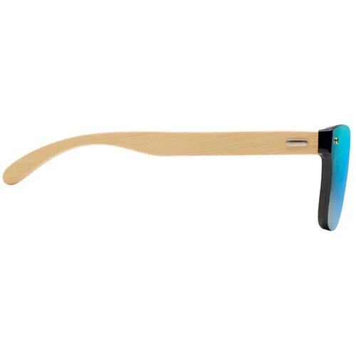 Zonnebril met all-over spiegelglas Blauw