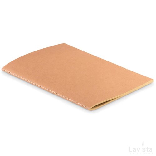 A5 schrift met karton omslag Mid paper book beige