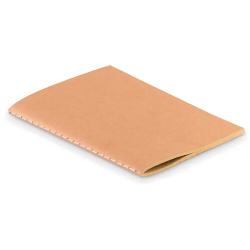 A6 schrift met karton omslag Mini paper book Beige