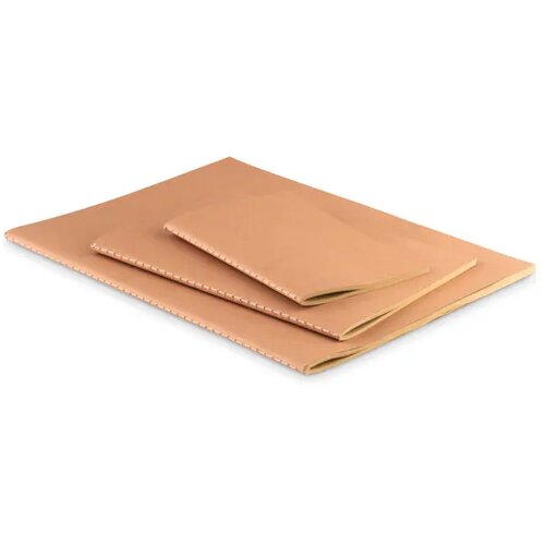 A6 schrift met karton omslag Mini paper book Beige