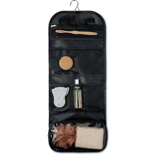 Reis toilettas Cote bag zwart