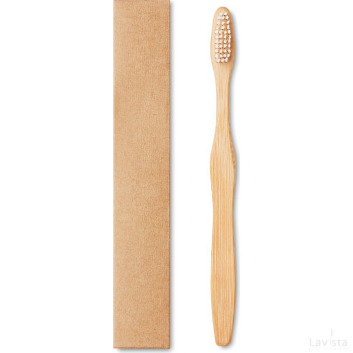 Bamboe tandenborstel Dentobrush wit