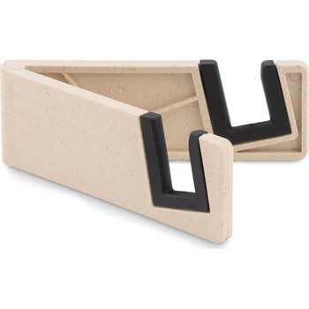 Bamboe/abs telefoonstandaard Standol+ wit