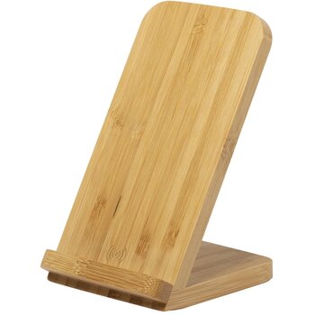 Dimper Draadloze Oplader Met Telefoon Houder Bruin