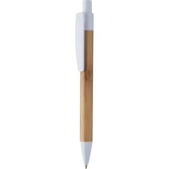 Colothic Bamboe Balpen Wit