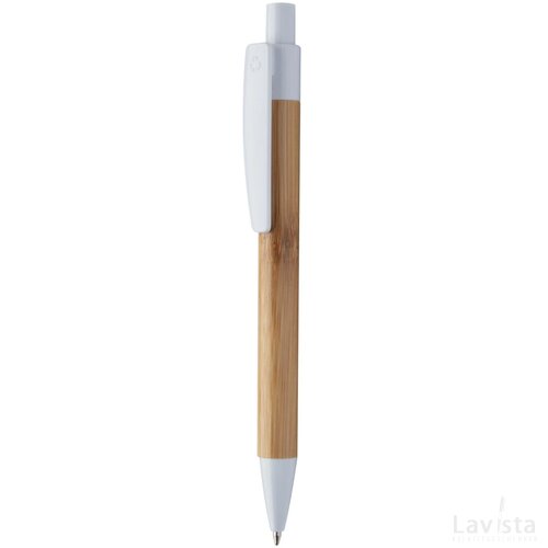 Colothic Bamboe Balpen Wit
