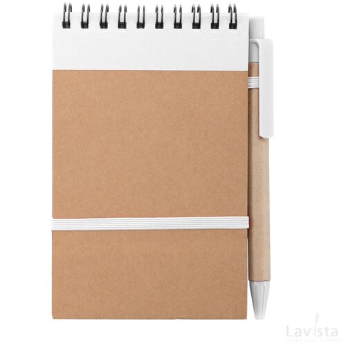 Ecocard Notitieboek Wit
