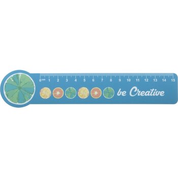 Couler 15 Liniaal Van 15 Cm, Cirkel Wit