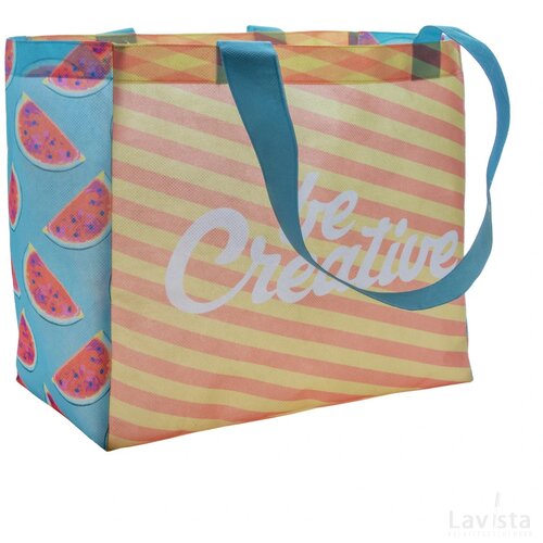 Suboshop B Custom Made Non-Woven Shopper Wit
