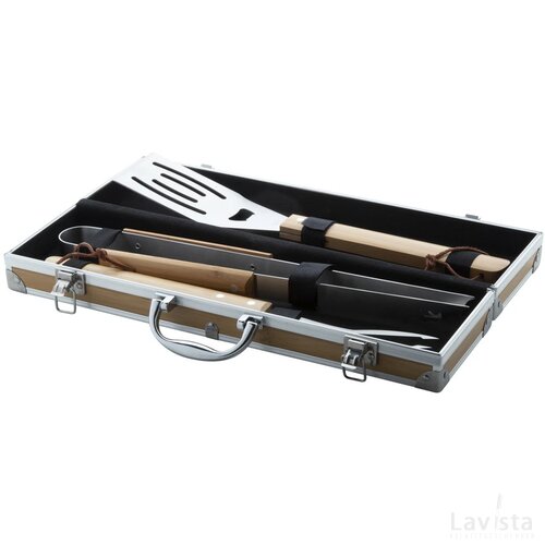 Barboo Bbq Set Naturel