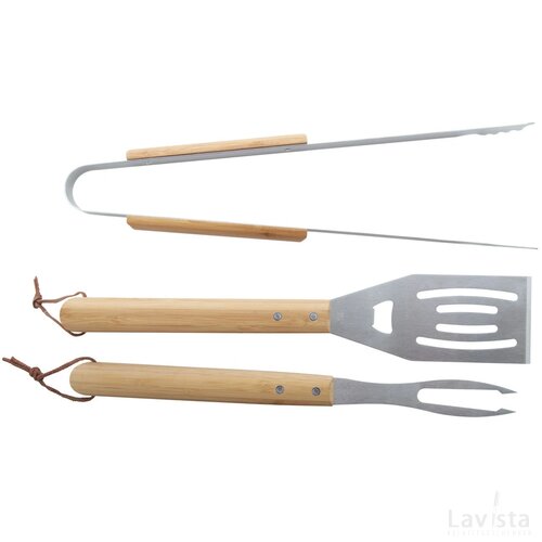 Barboo Bbq Set Naturel