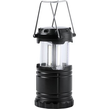 Campinglamp met draaggrepen Zwart