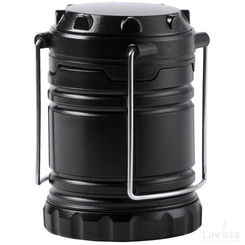Campinglamp met draaggrepen Zwart