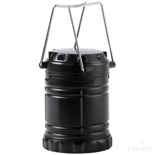 Campinglamp met draaggrepen Zwart