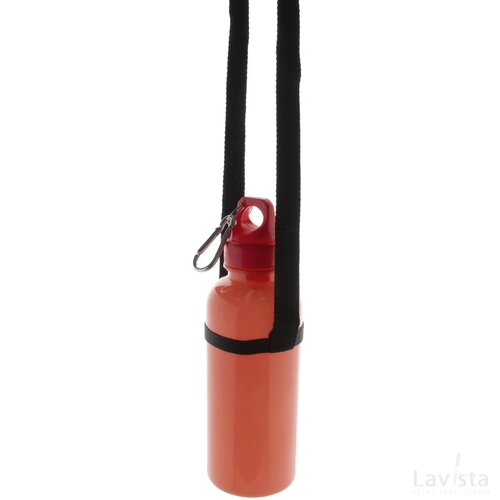 Frinly Drink Houder Lanyard Zwart