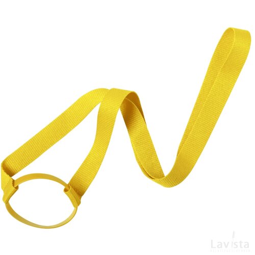Frinly Drink Houder Lanyard Geel