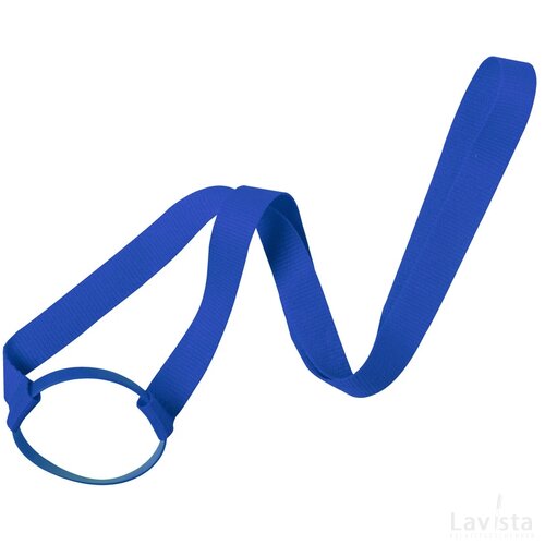 Frinly Drink Houder Lanyard (Kobalt) Blauw