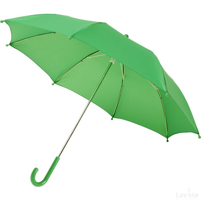 Nina 17" stormparaplu voor kinderen helder groen Helder groen