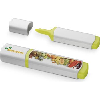 Tekstmarker wit / groen
